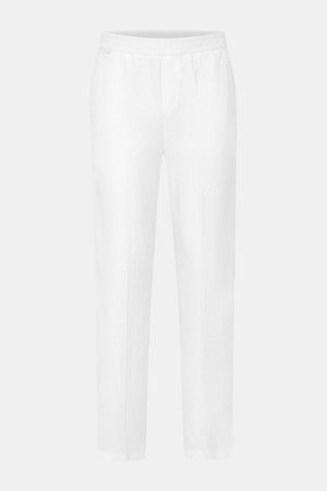 04651 / A trip in a bag - Herren - Leinen-Jogpants 'Linen Pants' weiß