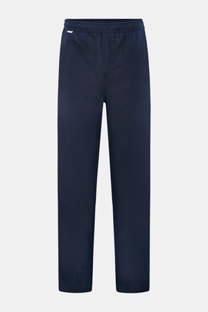 04651 / A trip in a bag - Herren - Leinenhose 'Beach Pants' navy