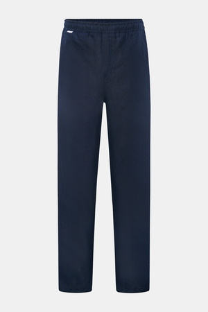 04651 / A trip in a bag - Herren - Leinenhose 'Beach Pants' navy