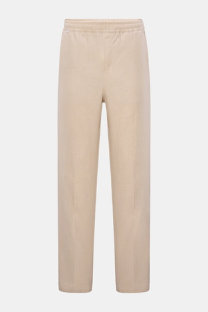 04651 / A trip in a bag - Herren - Leinenhose 'Beach Pants' sand