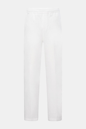04651 / A trip in a bag - Herren - Leinenhose 'Beach Pants' weiß