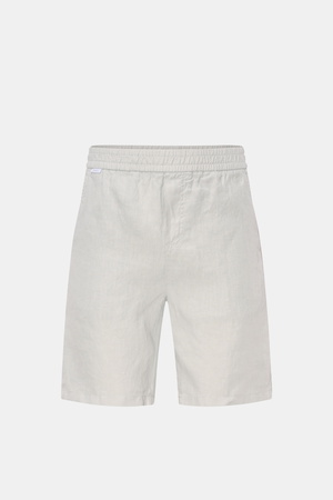 04651 / A trip in a bag - Herren - Leinenshorts hellgrau