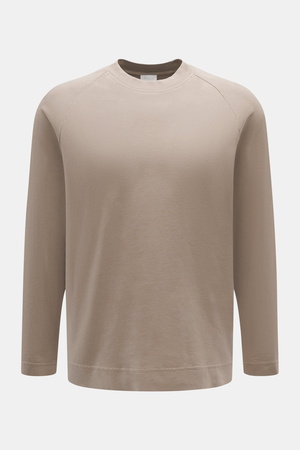 04651 / A trip in a bag - Herren - Longsleeve 'Nunu' taupe