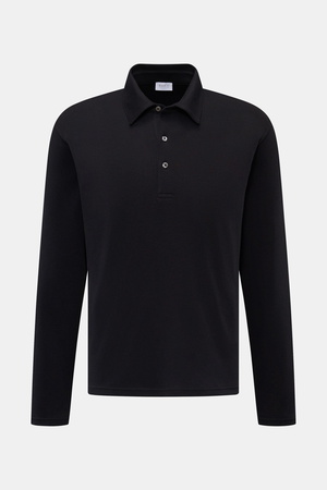 04651 / A trip in a bag - Herren - Longsleeve-Poloshirt schwarz