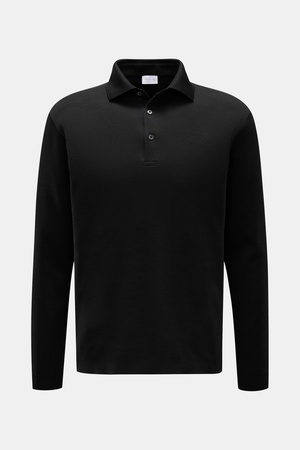 04651 / A trip in a bag - Herren - Longsleeve-Poloshirt 'TP Polo LS' schwarz