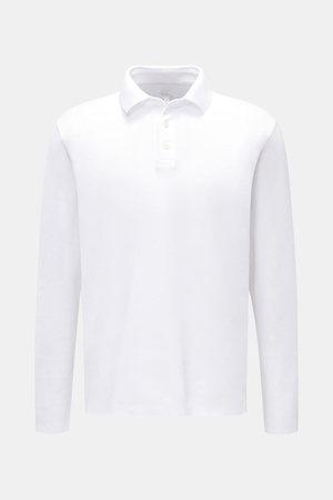 04651 / A trip in a bag - Herren - Longsleeve-Poloshirt 'TP Polo LS' weiß