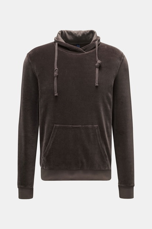 04651 / A trip in a bag - Herren - Nicki-Pullover 'Nicki Turtle' dunkelbraun