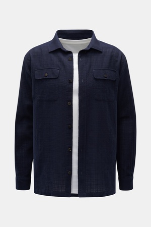 04651 / A trip in a bag - Herren - Overshirt 'Gaze' navy