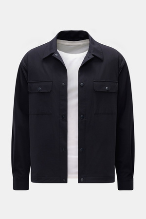 04651 / A trip in a bag - Herren - Overshirt 'Packable Jacket' navy