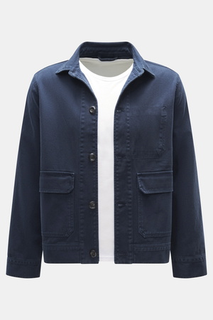 04651 / A trip in a bag - Herren - Overshirt 'Workwear Jacket' navy