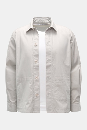 04651 / A trip in a bag - Herren - Overshirt 'Workwear Jacket' sand