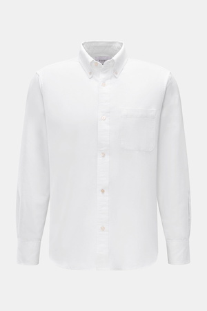 04651 / A trip in a bag - Herren - Oxford-Hemd Button-Down-Kragen weiß