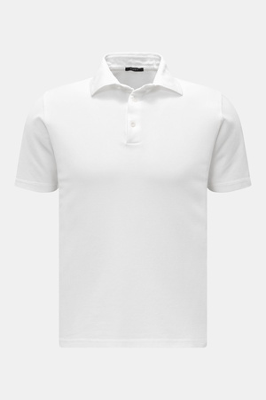 04651 / A trip in a bag - Herren - Piqué-Poloshirt 'Breeze' weiß