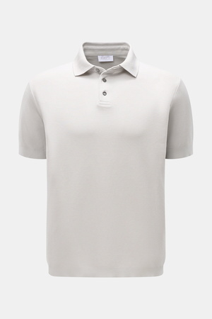 04651 / A trip in a bag - Herren - Poloshirt 'TP' hellgrau