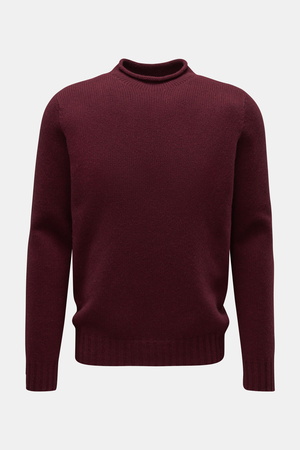 04651 / A trip in a bag - Herren - Pullover 'Blended Mock' bordeaux