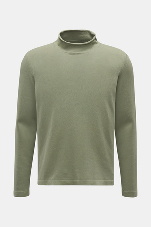 04651 / A trip in a bag - Herren - Pullover 'Foggy Roll Crew' graugrün