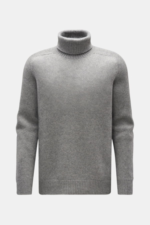 04651 / A trip in a bag - Herren - Rollkragenpullover 'Blended Turtle' grau