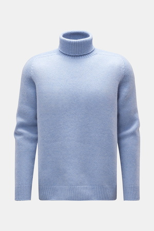 04651 / A trip in a bag - Herren - Rollkragenpullover 'Blended Turtle' hellblau