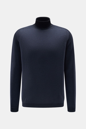 04651 / A trip in a bag - Herren - Rollkragenpullover dunkelblau