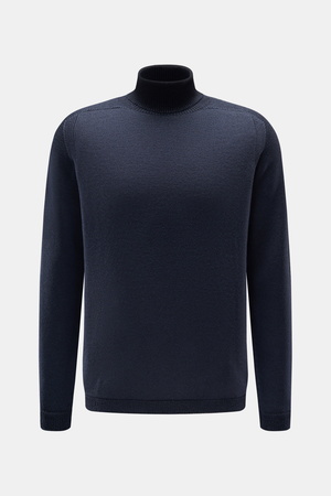 04651 / A trip in a bag - Herren - Rollkragenpullover dunkelblau