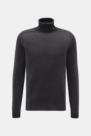 04651 / A trip in a bag - Herren - Rollkragenpullover 'Foggy Turtle' anthrazit