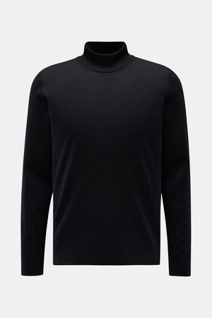 04651 / A trip in a bag - Herren - Rollkragenpullover 'Merino' schwarz
