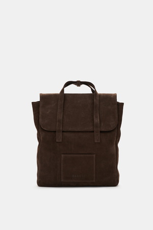 04651 / A trip in a bag - Herren - Rucksack 'Hybrid Tote' dunkelbraun