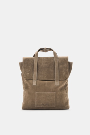04651 / A trip in a bag - Herren - Rucksack 'Hybrid Tote' taupe