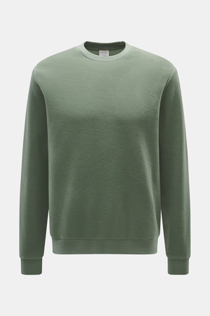 04651 / A trip in a bag - Herren - Rundhals-Sweatshirt graugrün