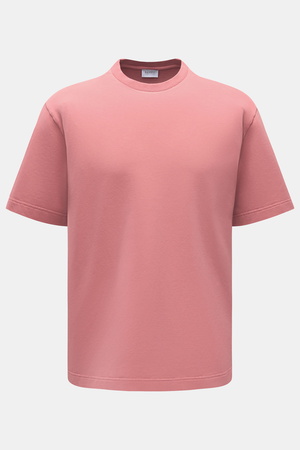 04651 / A trip in a bag - Herren - Rundhals-T-Shirt 'If Tee' altrosa