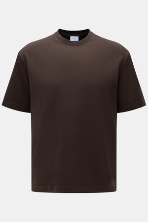 04651 / A trip in a bag - Herren - Rundhals-T-Shirt 'If Tee' dunkelbraun