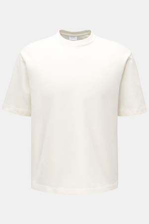 04651 / A trip in a bag - Herren - Rundhals-T-Shirt 'If Tee' offwhite