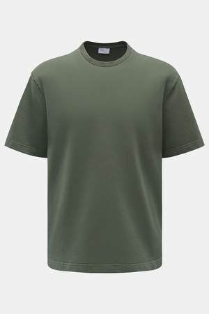 04651 / A trip in a bag - Herren - Rundhals-T-Shirt 'If Tee' oliv