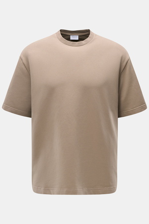 04651 / A trip in a bag - Herren - Rundhals-T-Shirt 'If Tee' taupe