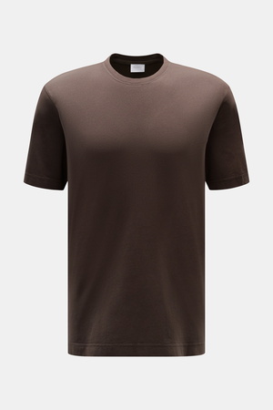 04651 / A trip in a bag - Herren - Rundhals-T-Shirt 'Jersey Tee' graubraun