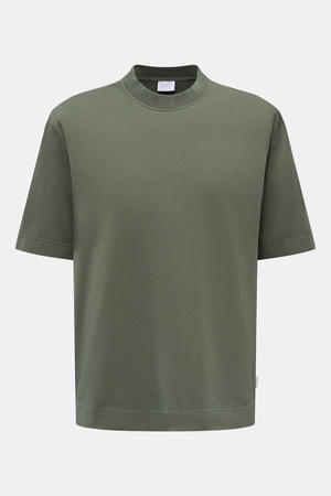 04651 / A trip in a bag - Herren - Rundhals-T-Shirt 'Nunu Tee' graugrün