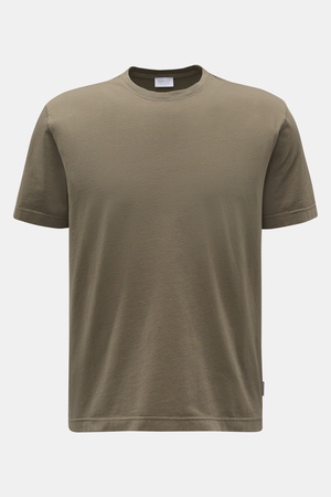 04651 / A trip in a bag - Herren - Rundhals-T-Shirt oliv