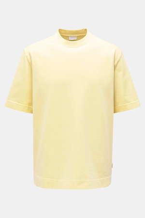 04651 / A trip in a bag - Herren - Rundhals-T-Shirt pastellgelb