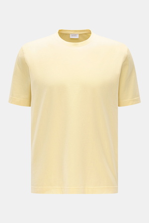 04651 / A trip in a bag - Herren - Rundhals-T-Shirt pastellgelb