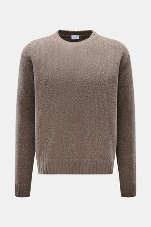 04651 / A trip in a bag - Herren - Rundhalspullover 'Grainy Crew' taupe
