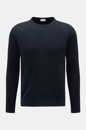 04651 / A trip in a bag - Herren - Rundhalspullover 'Knit Terry Crew' navy