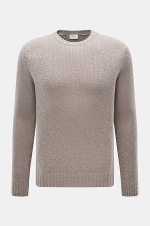 04651 / A trip in a bag - Herren - Rundhalspullover 'Molly Crew' taupe