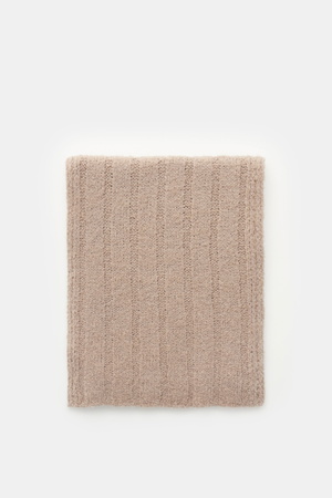 04651 / A trip in a bag - Herren - Schal 'Chunky Scarf' beige