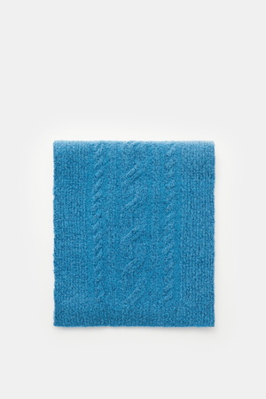 04651 / A trip in a bag - Herren - Schal 'Chunky Scarf' blau