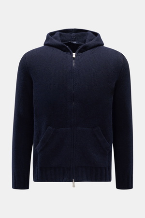 04651 / A trip in a bag - Herren - Strickjacke 'Blended Full Zip' navy