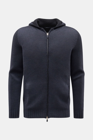 04651 / A trip in a bag - Herren - Strickjacke 'Foggy Full Zip' navy
