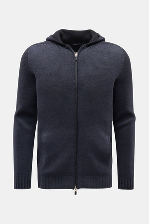 04651 / A trip in a bag - Herren - Strickjacke 'Foggy Full Zip' navy