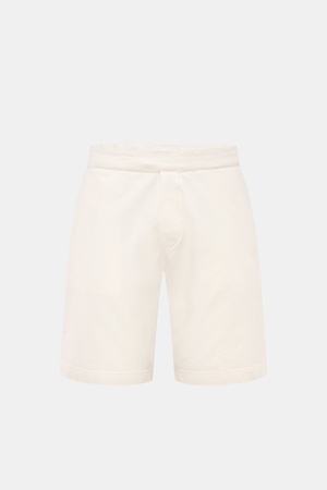 04651 / A trip in a bag - Herren - Sweat-Shorts offwhite