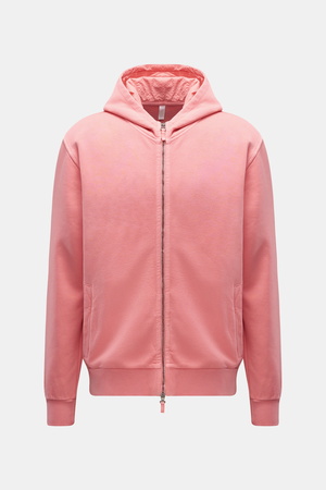 04651 / A trip in a bag - Herren - Sweatjacke 'AF Full Zip' koralle
