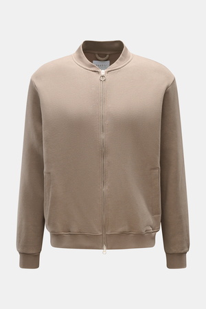 04651 / A trip in a bag - Herren - Sweatjacke 'CL Bomber' taupe